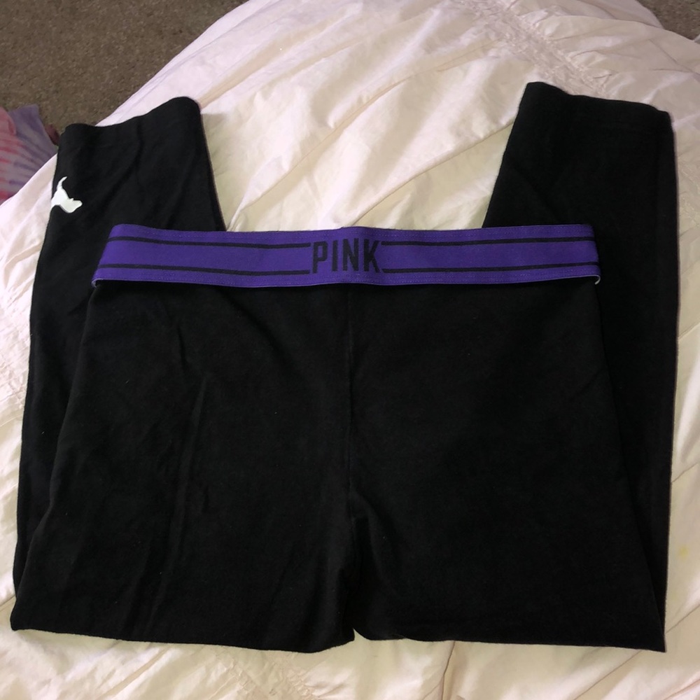 Cropped PINK leggings